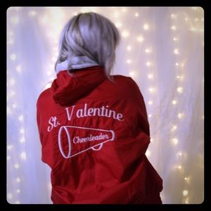 Vintage Valentines Windbreaker